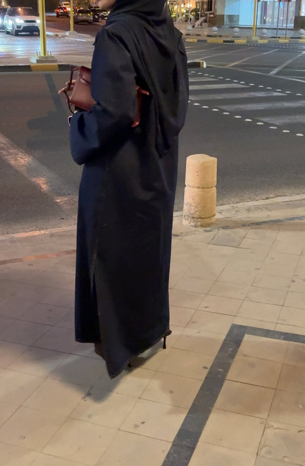 TAILORED LONGLINE DENIM JACKET