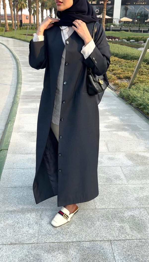 V NECKLINE BLAZER