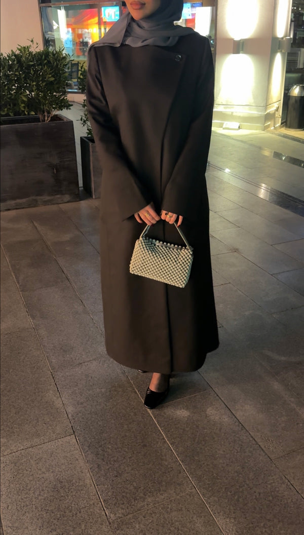 SINGLE-BREASTED COLLARLESS BLAZER