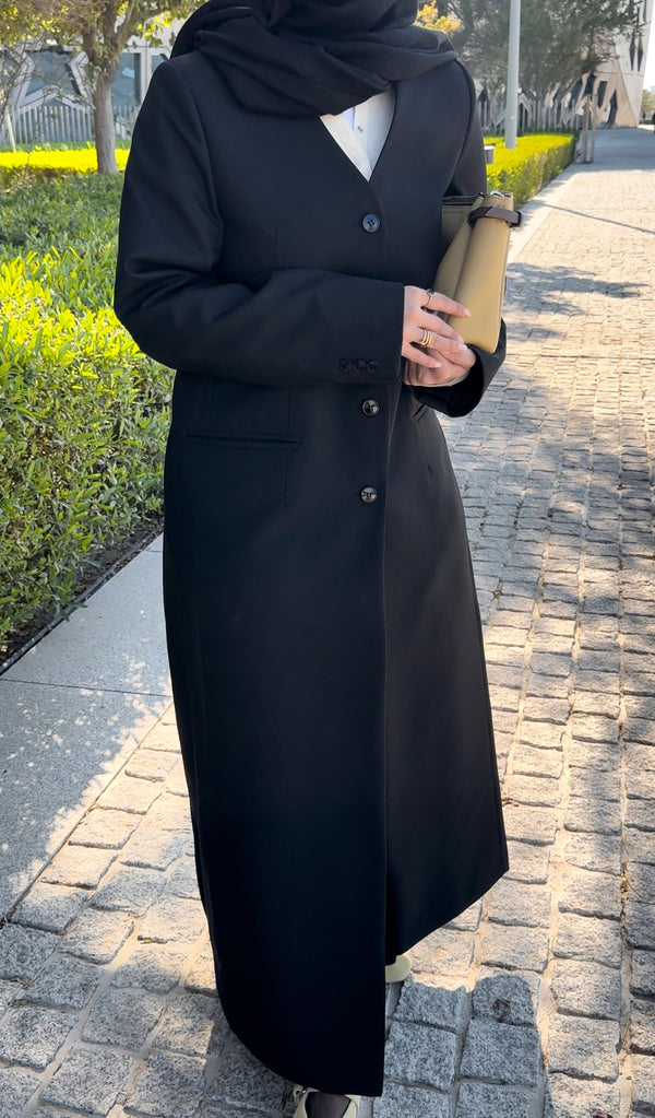 RTW V NECK BUTTON FRONT BLAZER