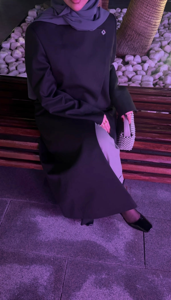 SINGLE-BREASTED COLLARLESS BLAZER