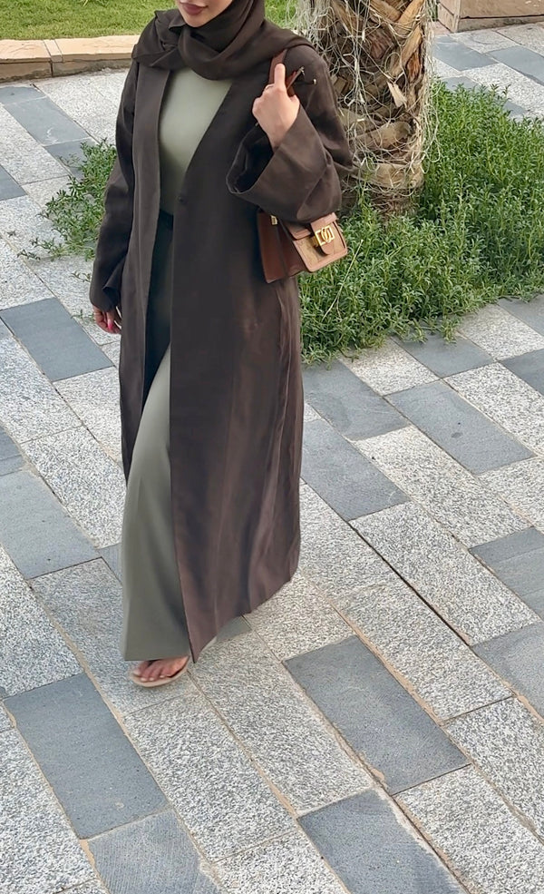 بليزر لينن 100%بدون ياقة