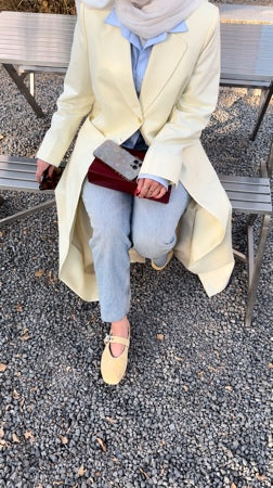 TAILORED CLEAN-CUT BLAZER ABAYA