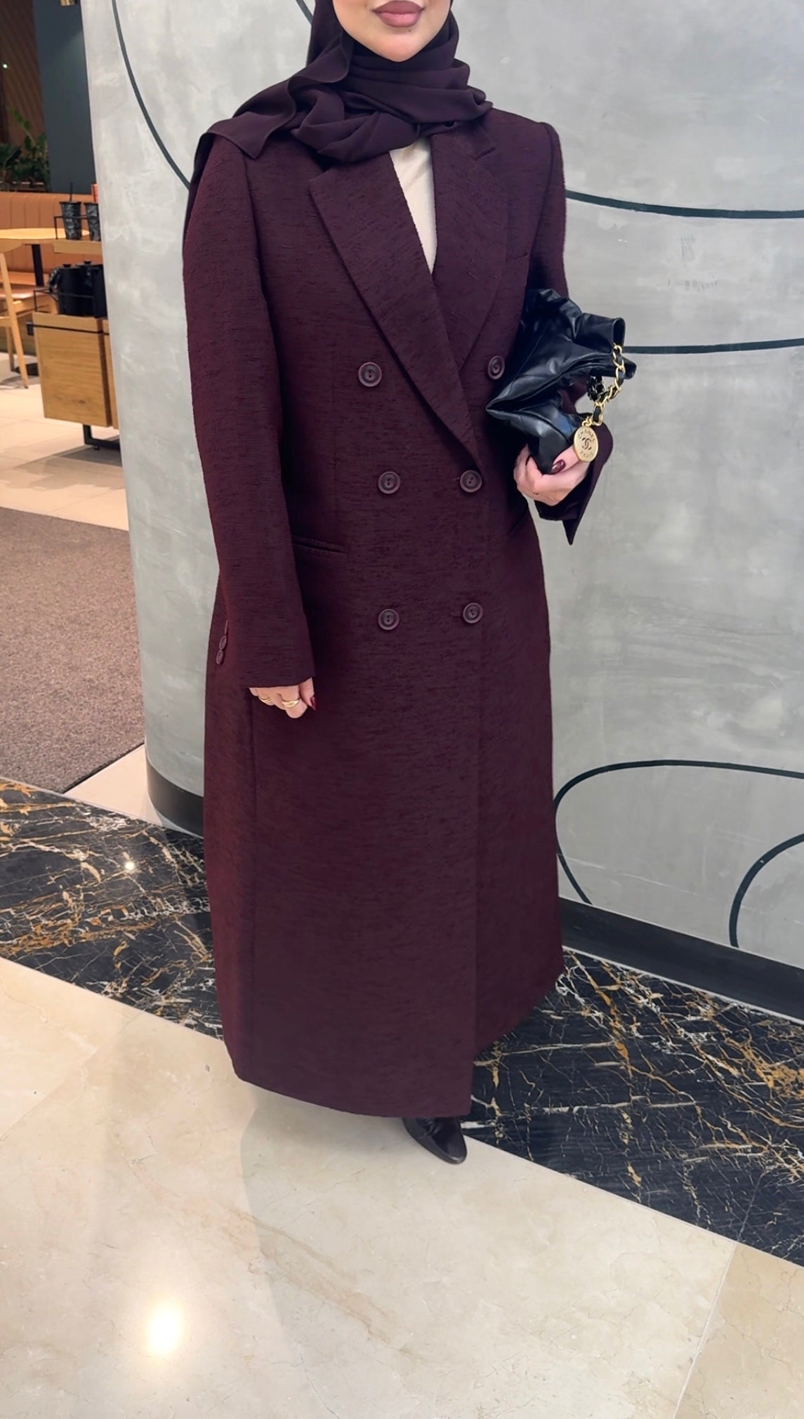 TAILORED DOUBLE-BREASTED BLAZER
