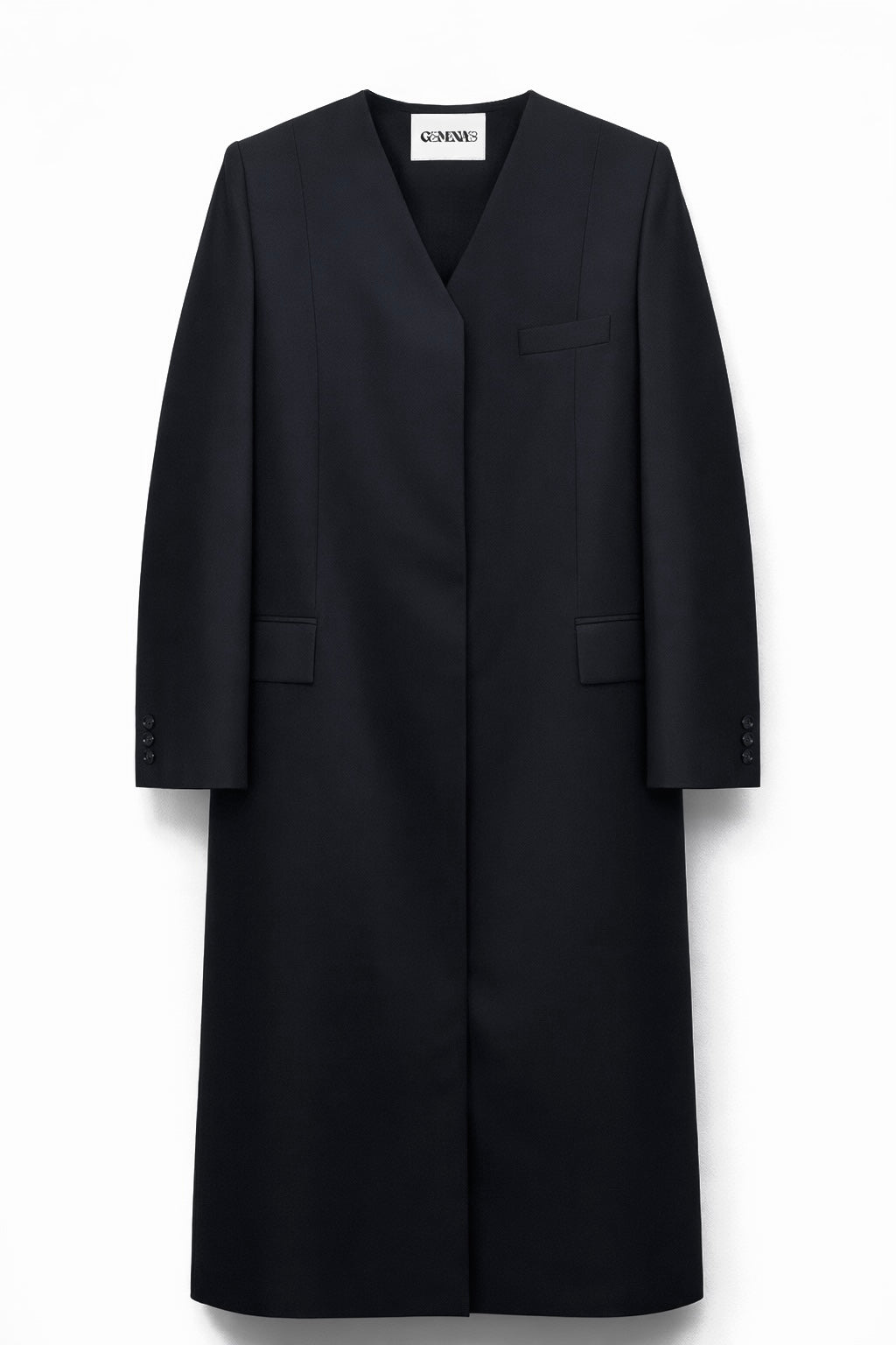V NECKLINE BLAZER