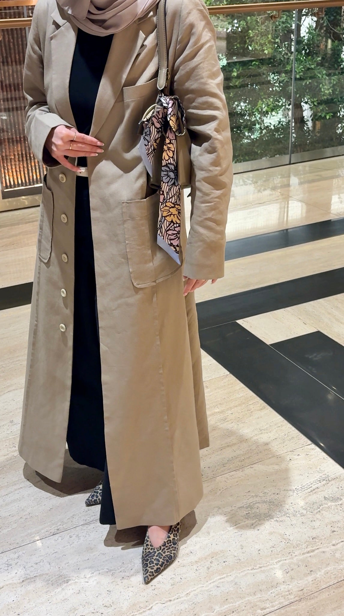 SINGLE-BREASTED LINEN JACKET