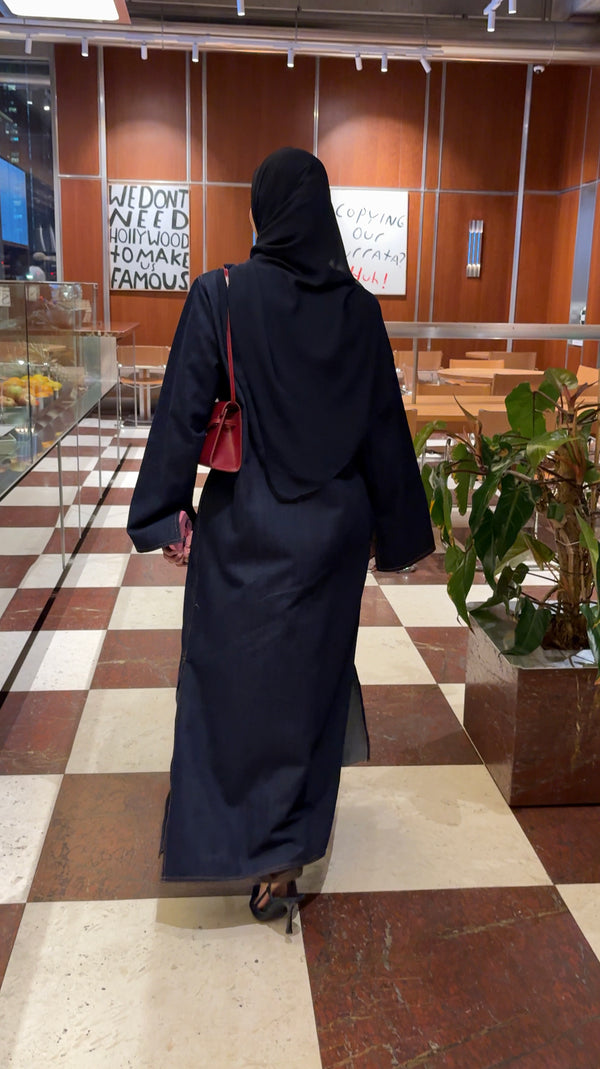 TAILORED LONGLINE DENIM JACKET