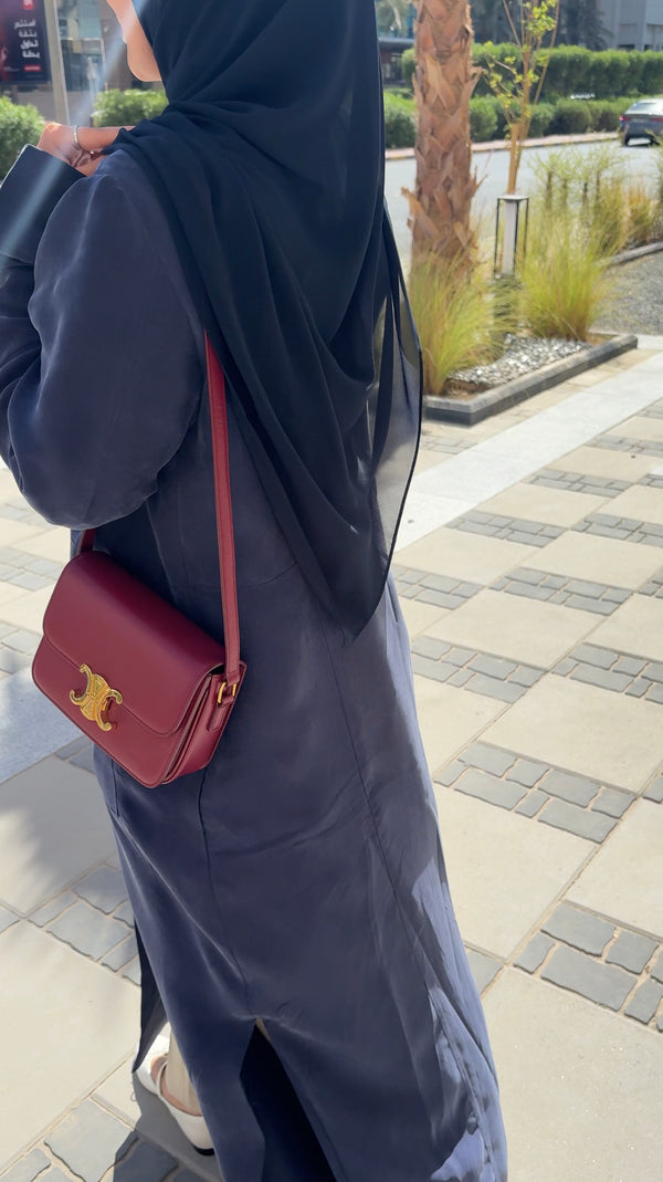 LONG KIMONO WASHED SILK BLAZER