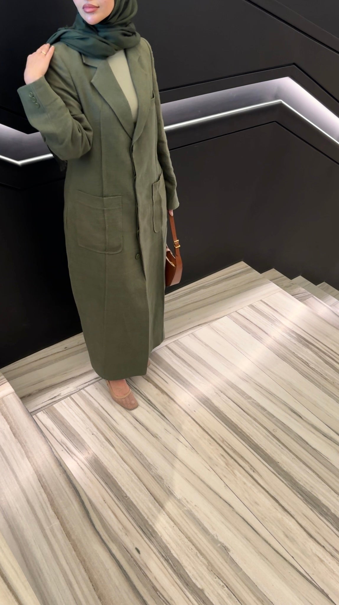 SINGLE-BREASTED LINEN JACKET