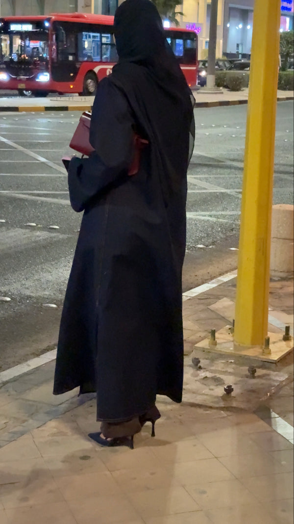 TAILORED LONGLINE DENIM JACKET