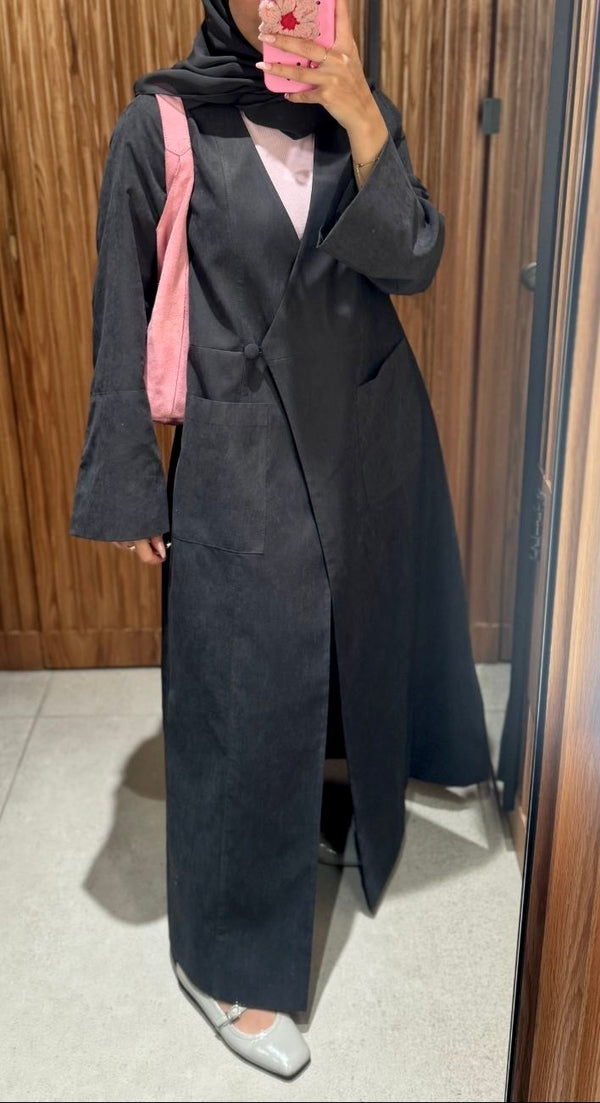 RTW LONG KIMONO LIGHT SUEDE BLAZER