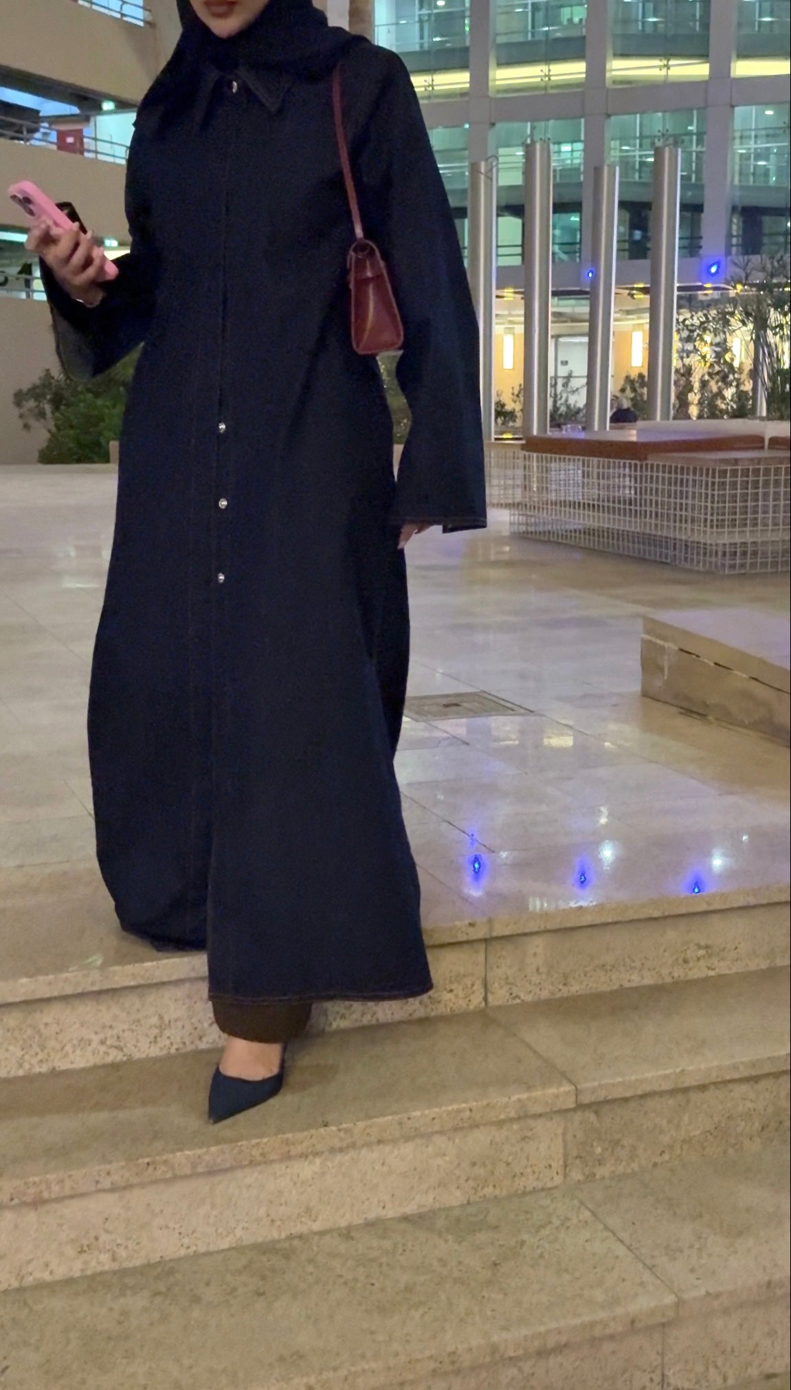 TAILORED LONGLINE DENIM JACKET