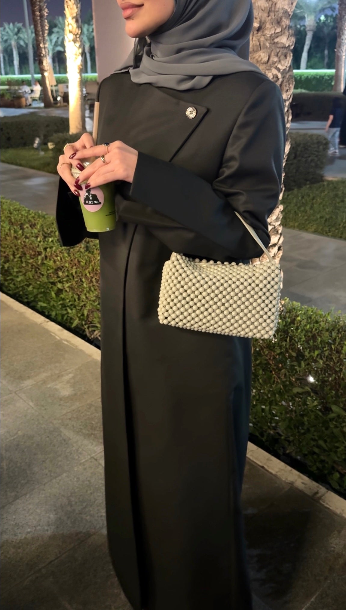 SINGLE-BREASTED COLLARLESS BLAZER
