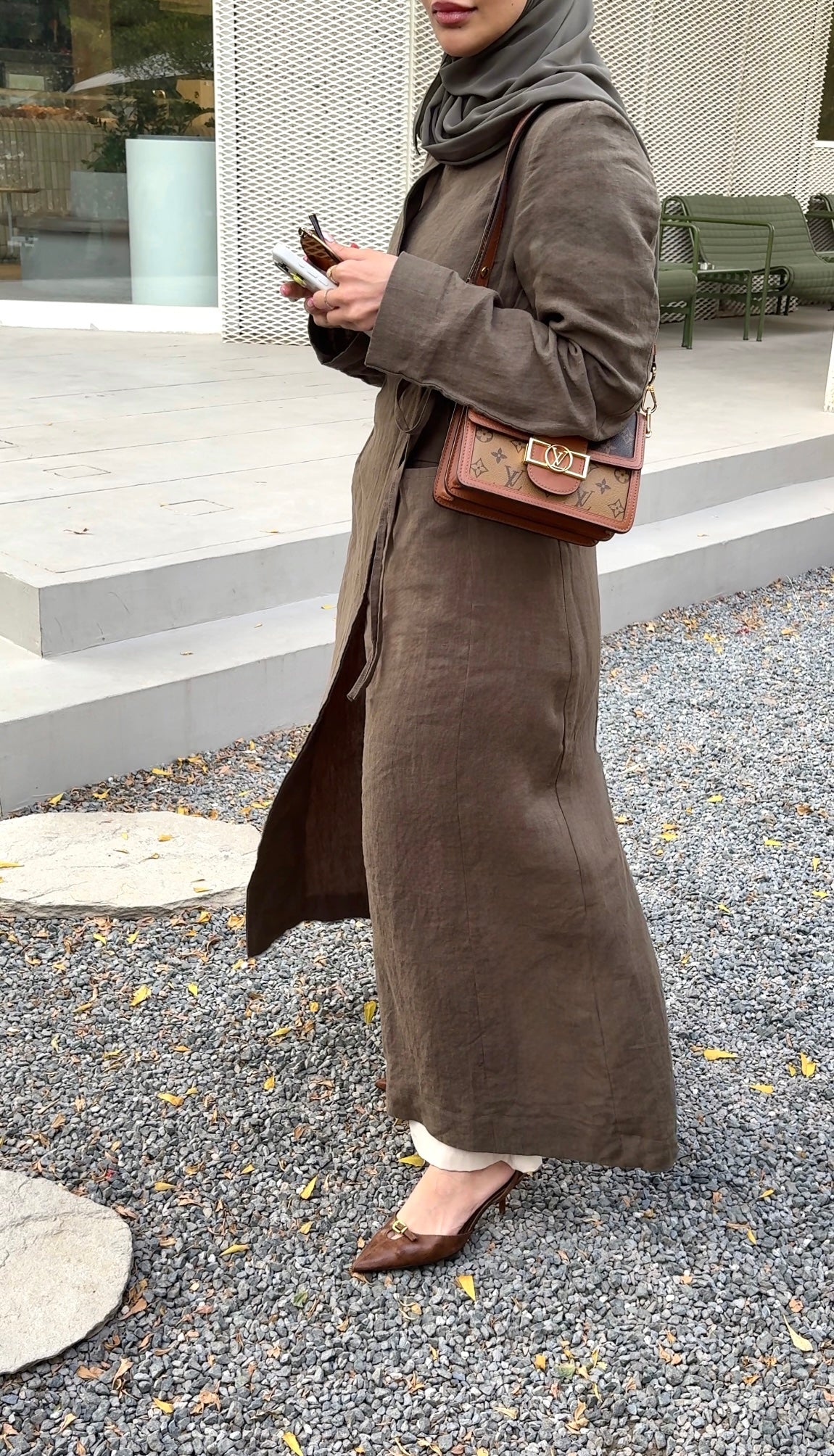 PURE WASHED LINEN WRAP KIMONO