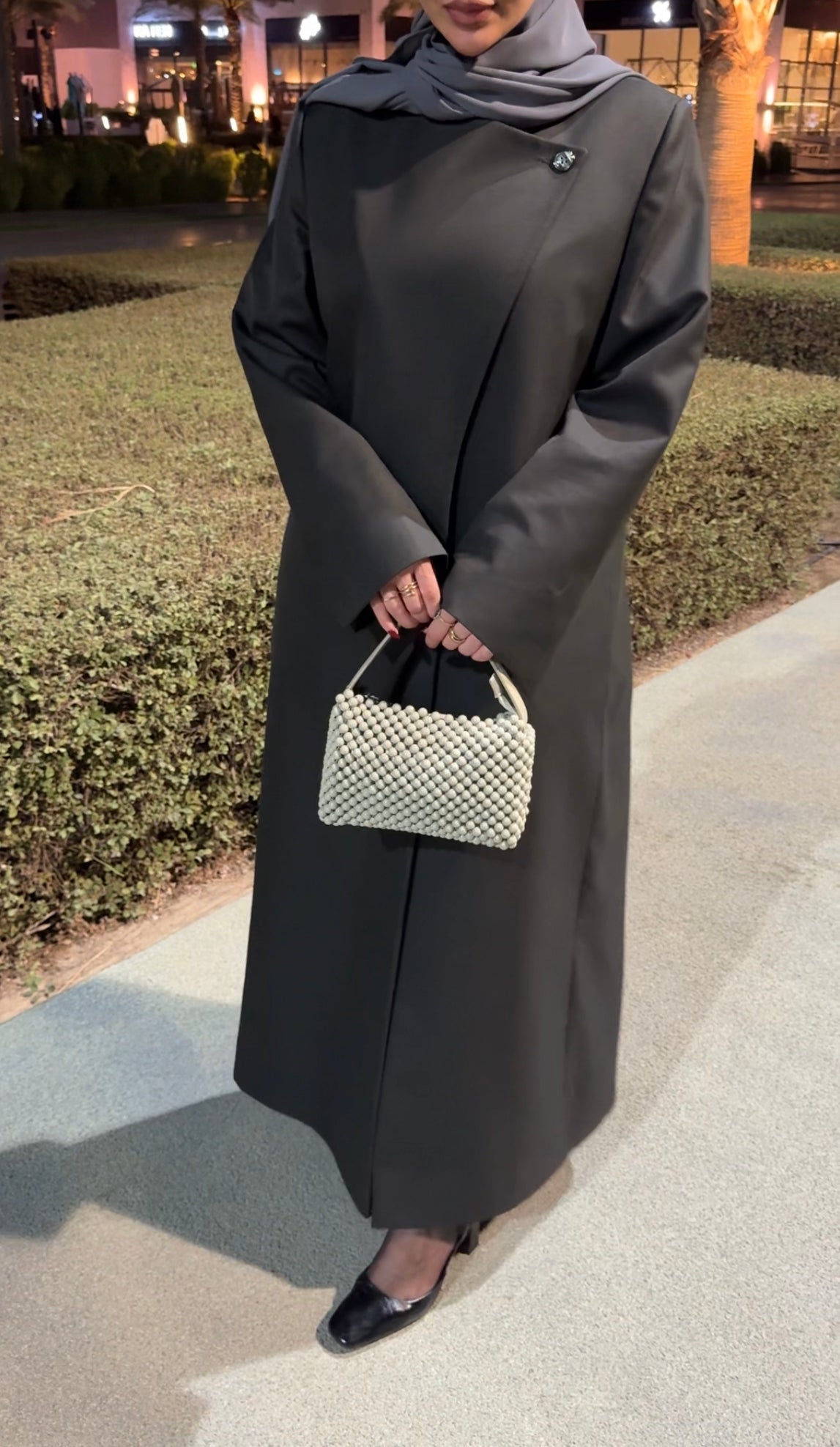 RTW SINGLE-BREASTED COLLARLESS BLAZER