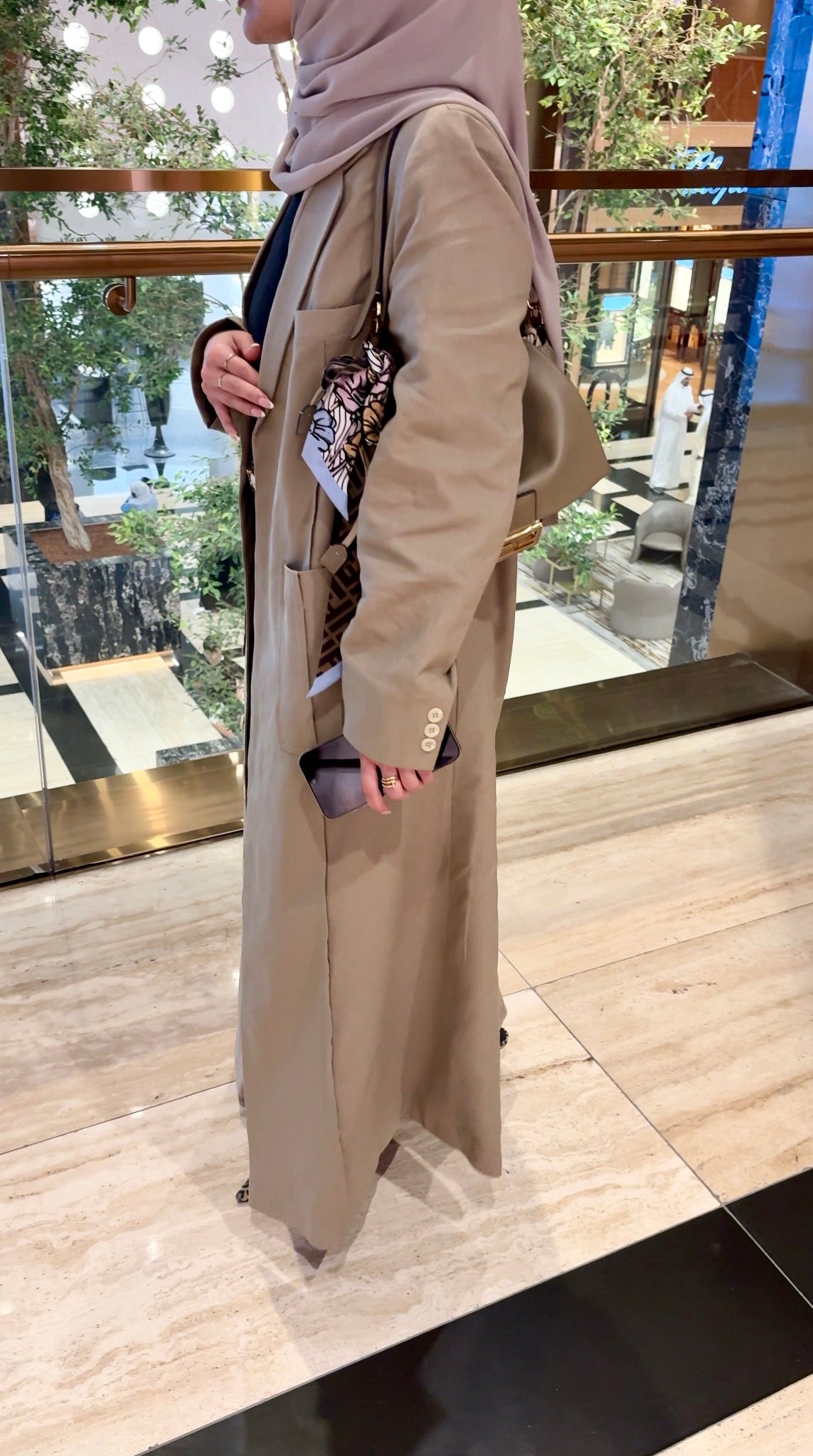 SINGLE-BREASTED LINEN JACKET