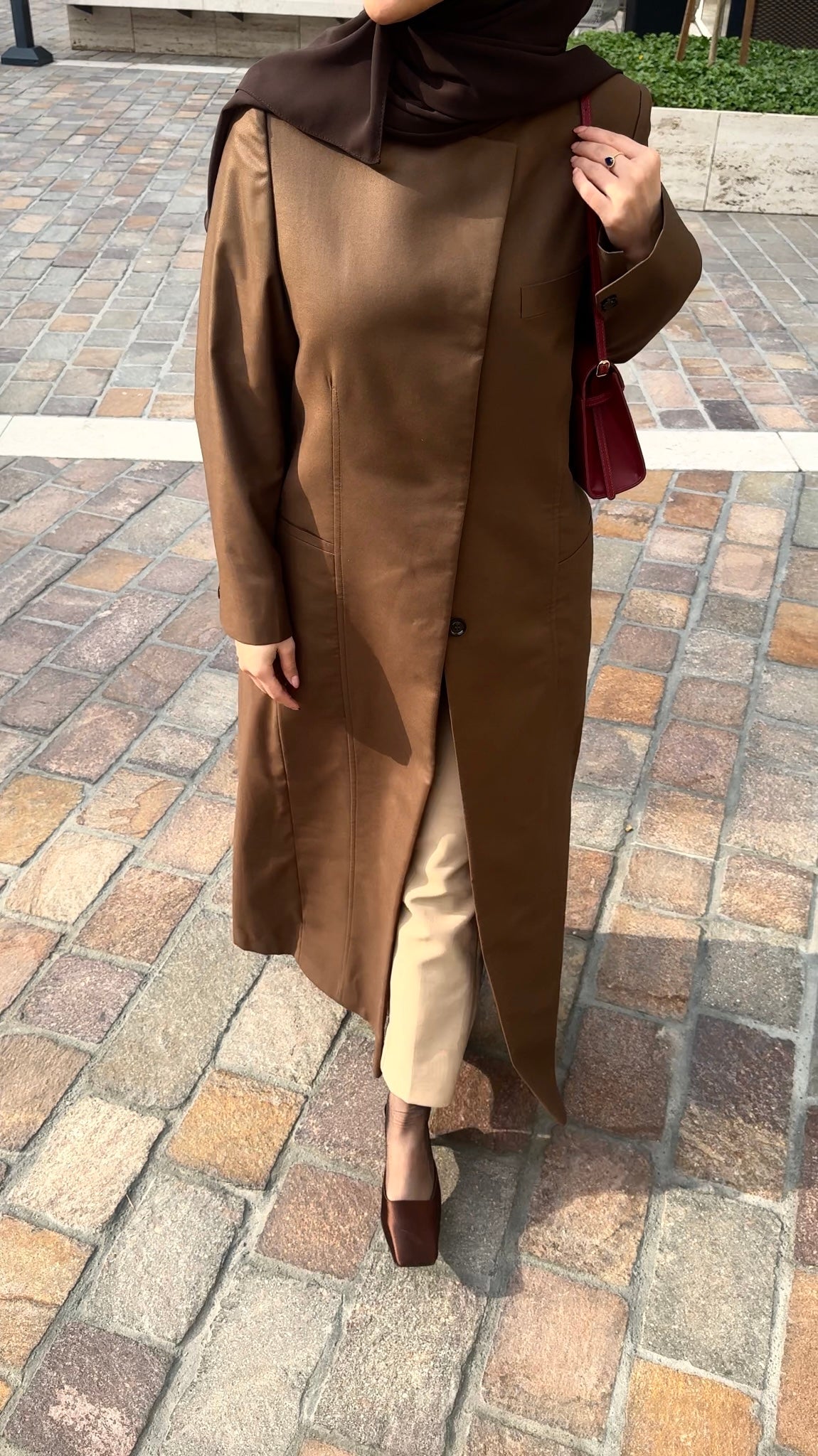 STRUCTURED HIGH NECK BLAZER