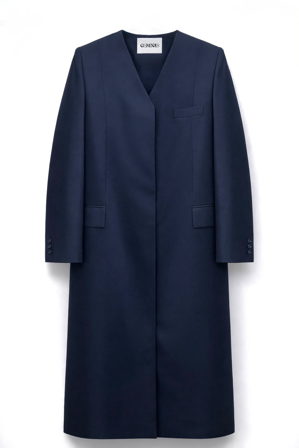 V NECKLINE BLAZER