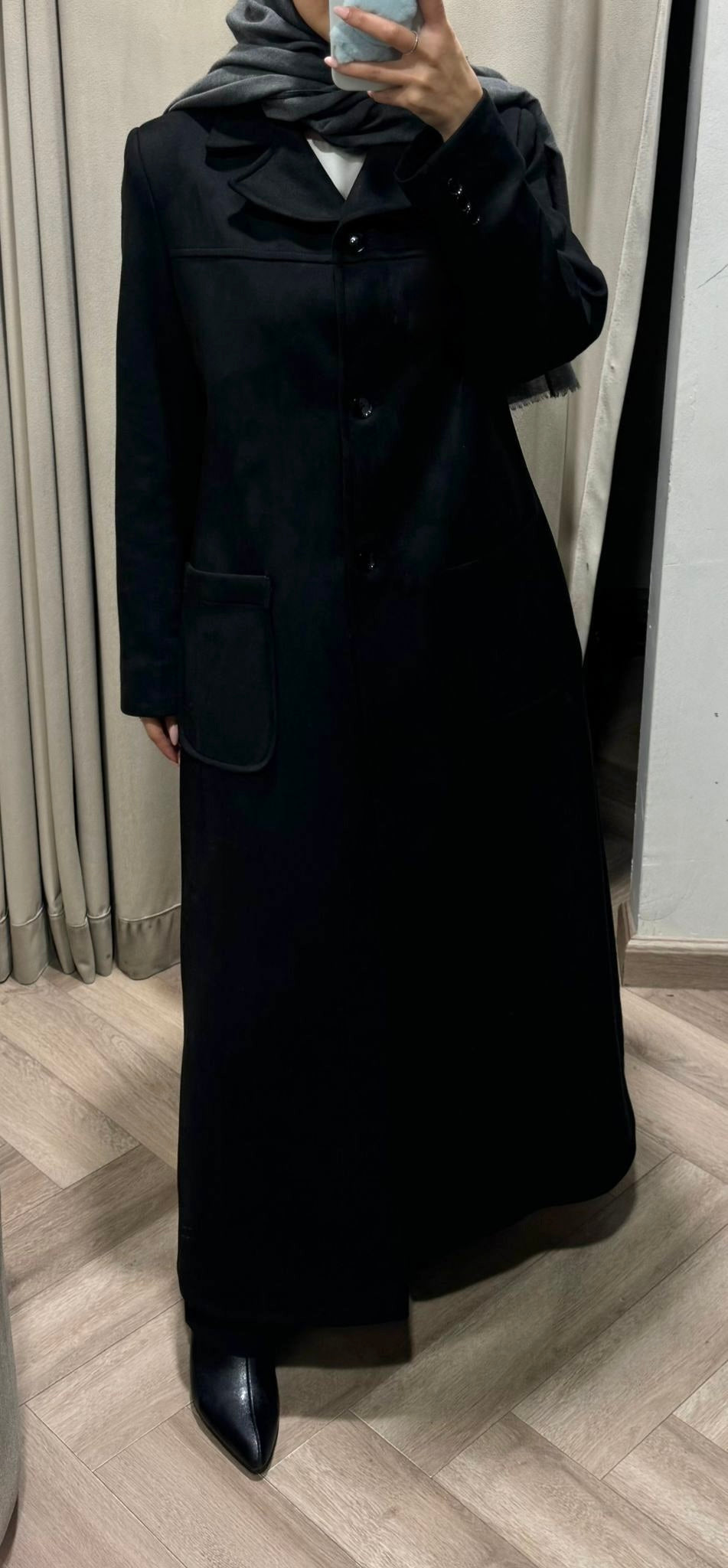 RTW SINGLE-BREASTED SUEDE JACKET