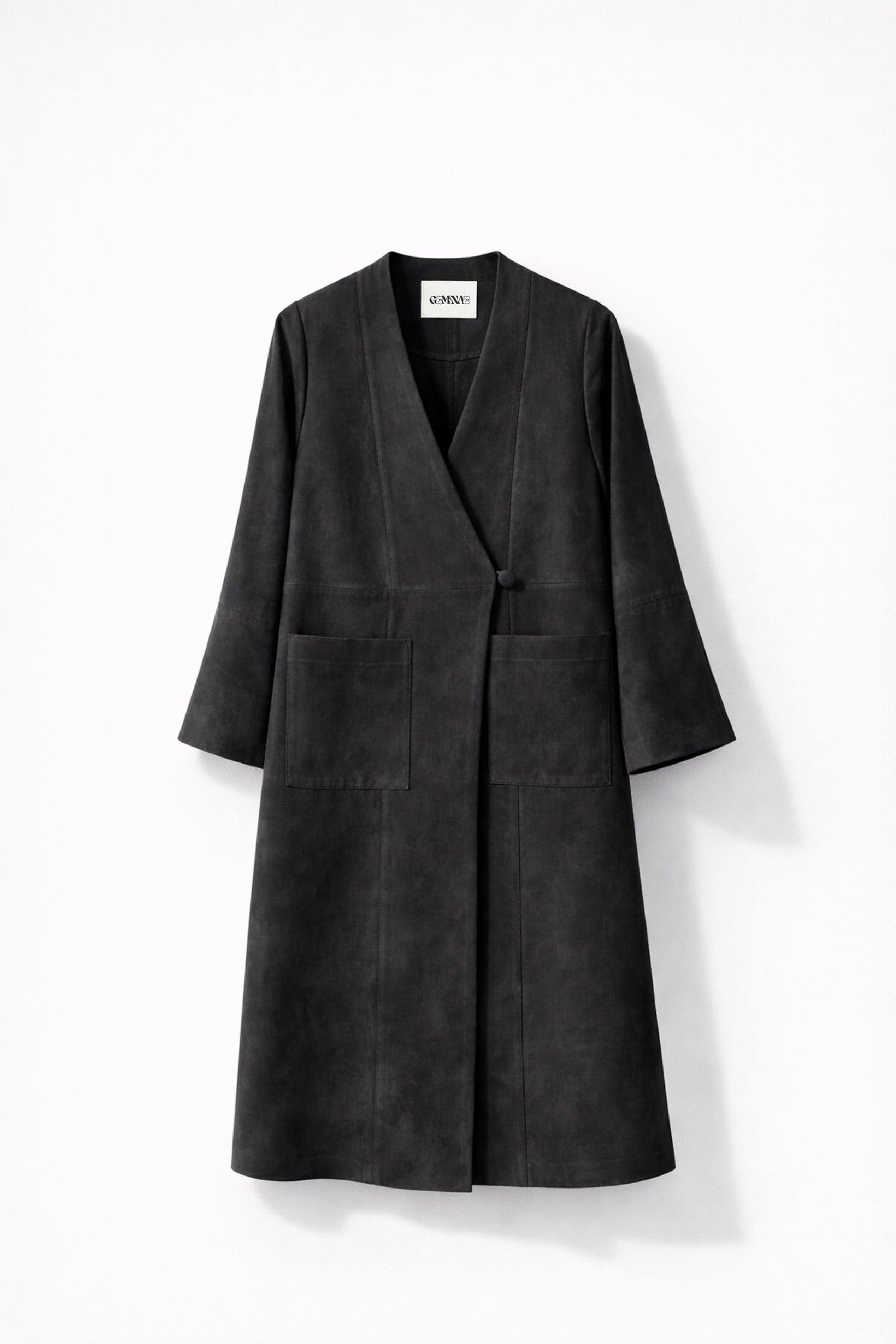 RTW LONG KIMONO LIGHT SUEDE BLAZER